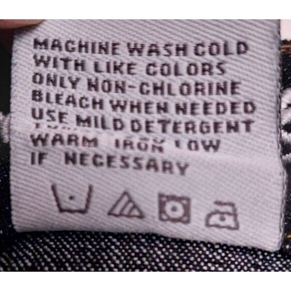 Dark Blue Denim Skirt Knee Length Flare Women's Size 16 Western Cowgirl Fall - Picture 7 of 9